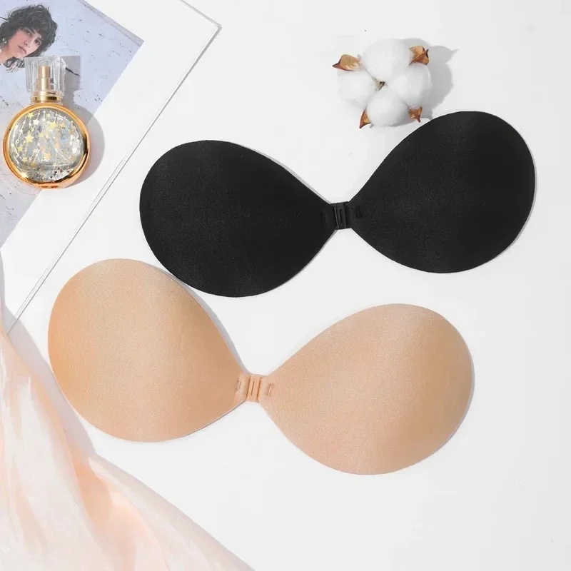 1/2/4個入り 女性用ブラジャー インビジブルプッシュアッ - Strapless Bra Adhesive のレビューと価格